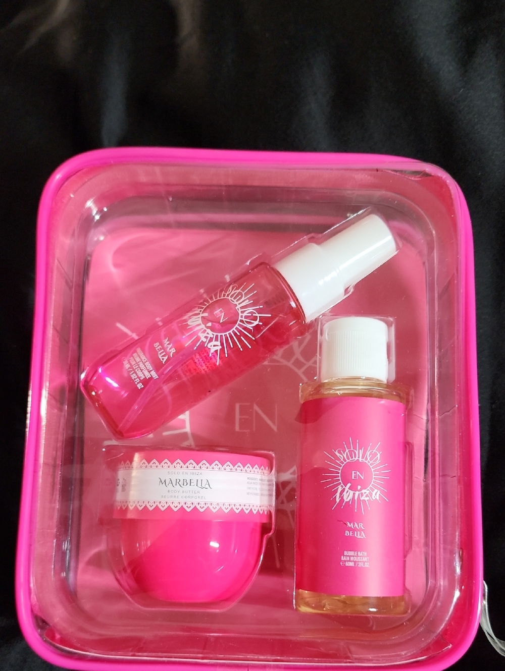 Marbella Pink Body Care Gift Set - Pink